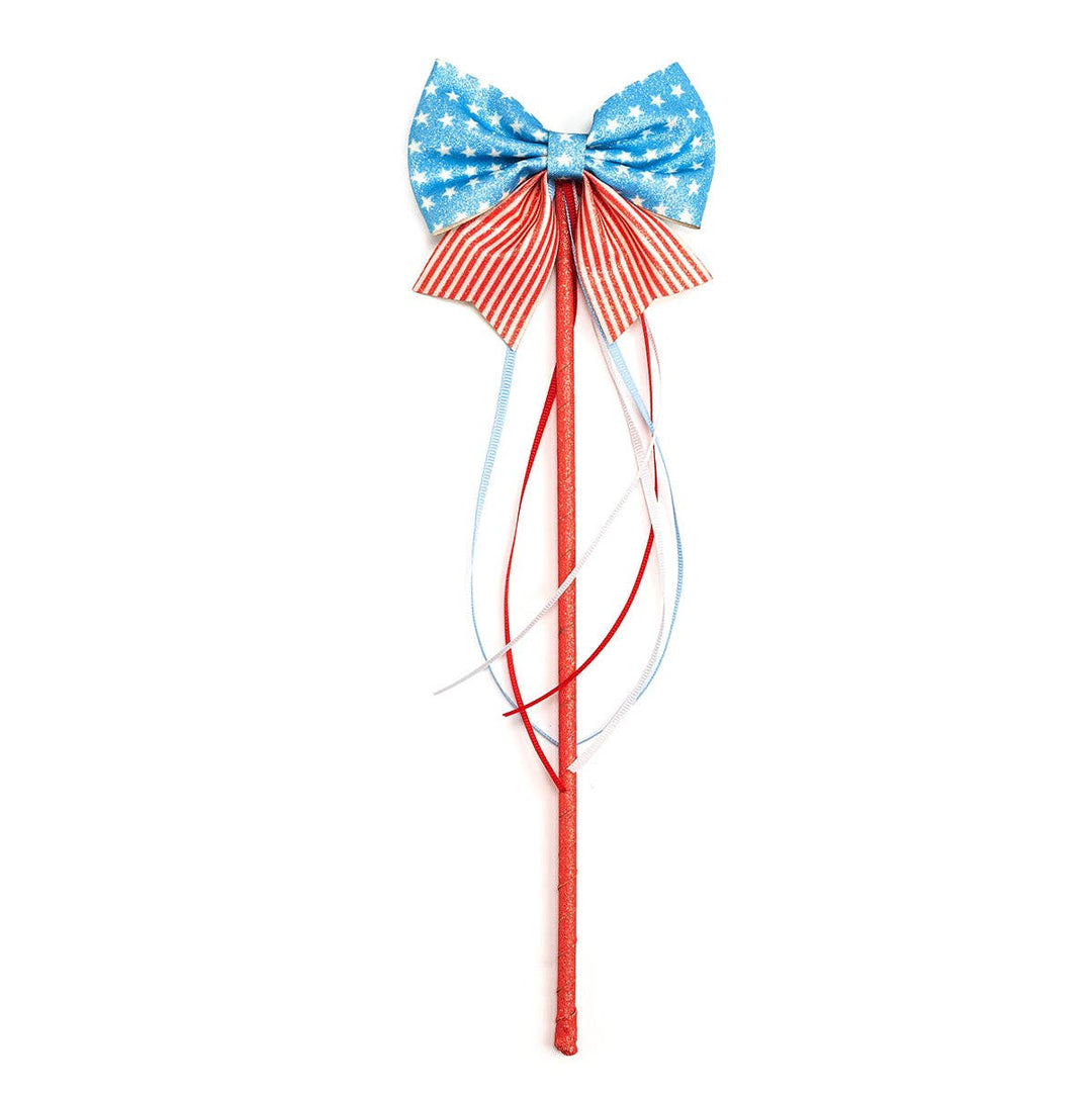 Patriotic Bow Wand - 4th of July - Dress Up