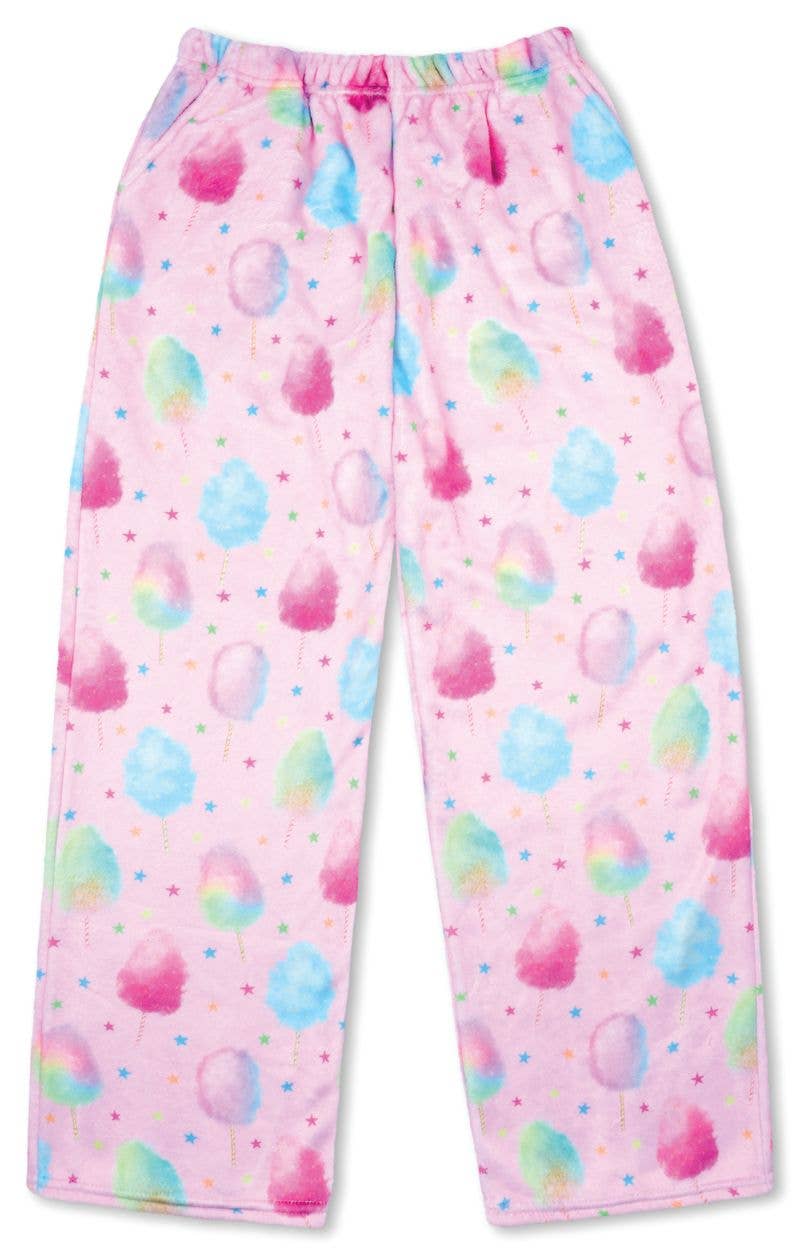 Cotton Candy Carnival Plush Pants-XS