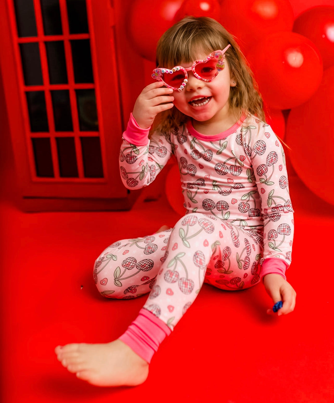 Disco Cherry Pajamas
