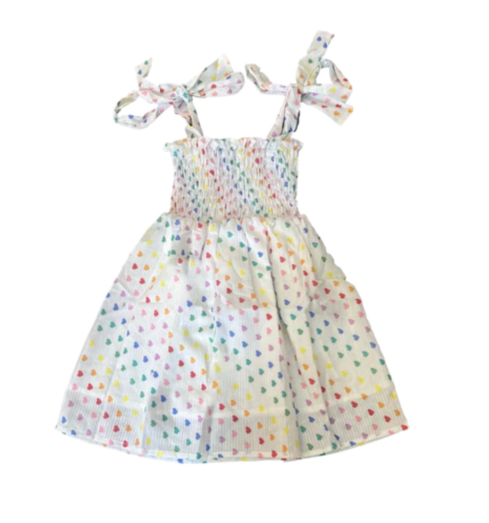 Rainbow Heart Dress