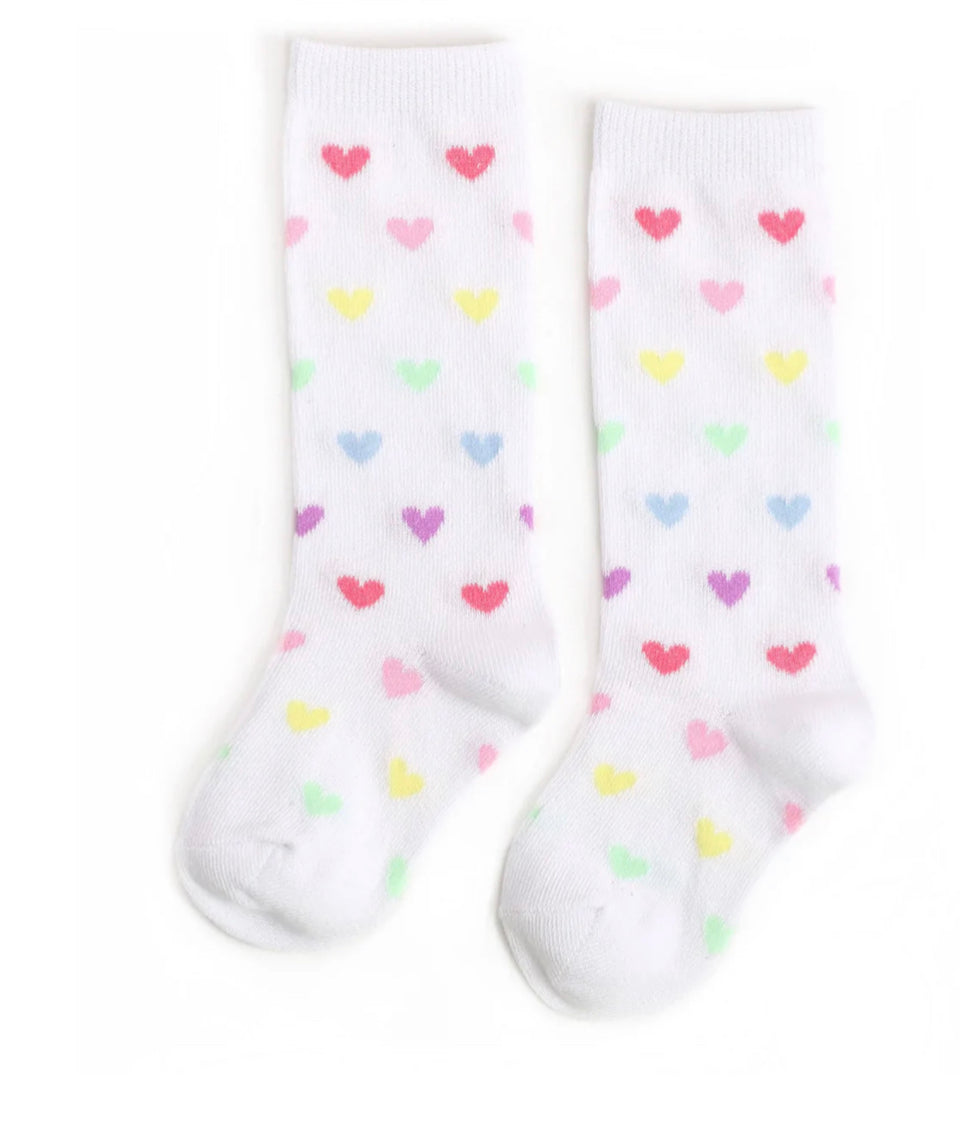 Heart Knee High Socks