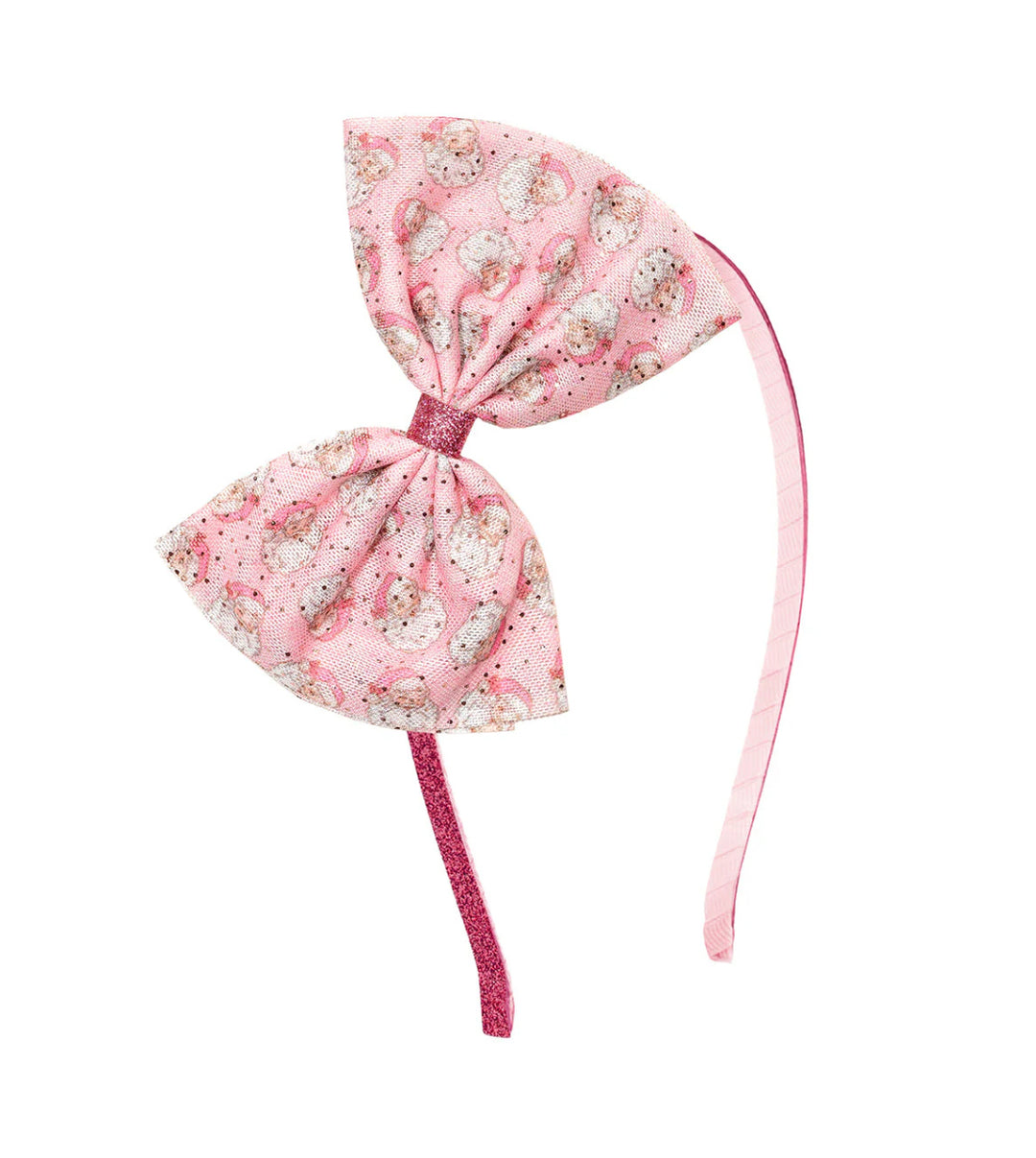 Retro Santa Tulle Headband