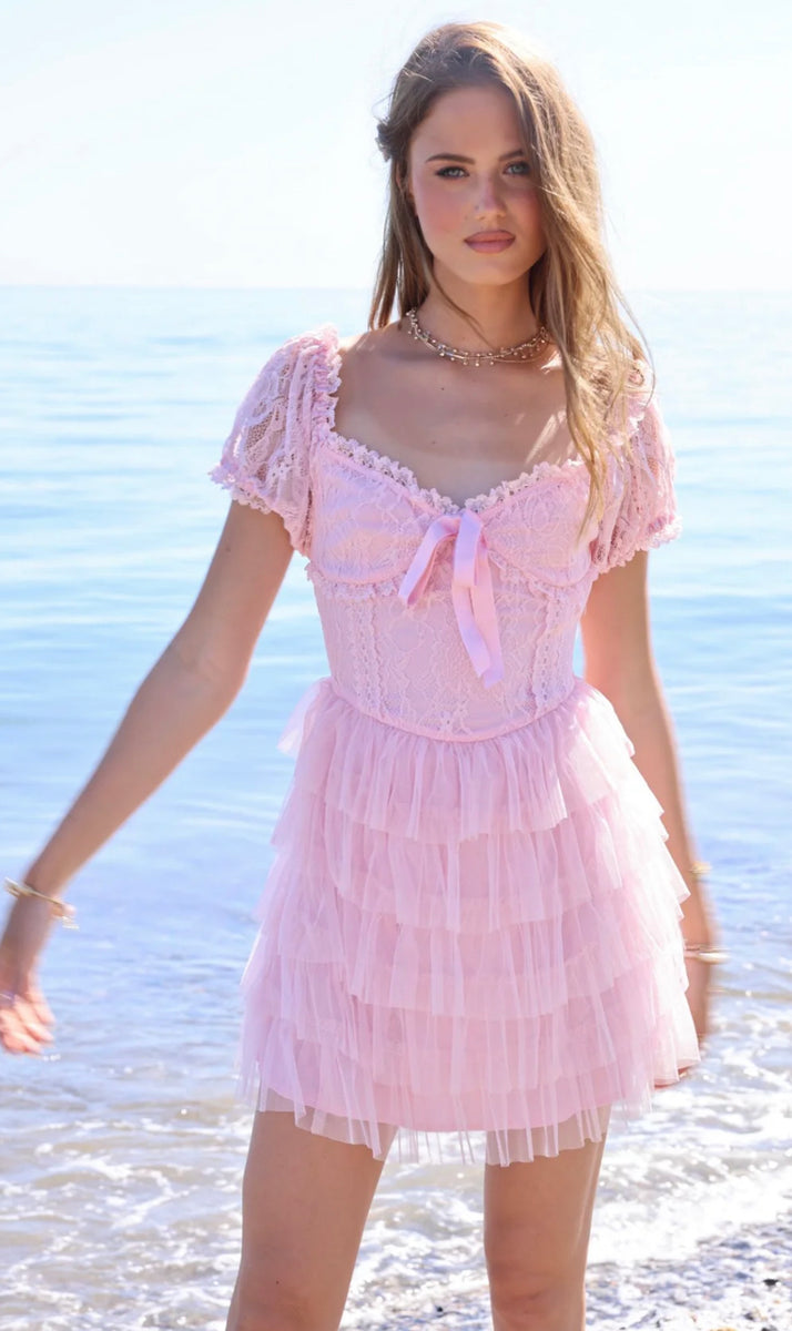 sofia mini dress Sofia Mini Dress in Butter Textured Gingham