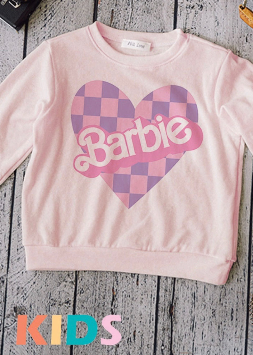 Kids heart pullover