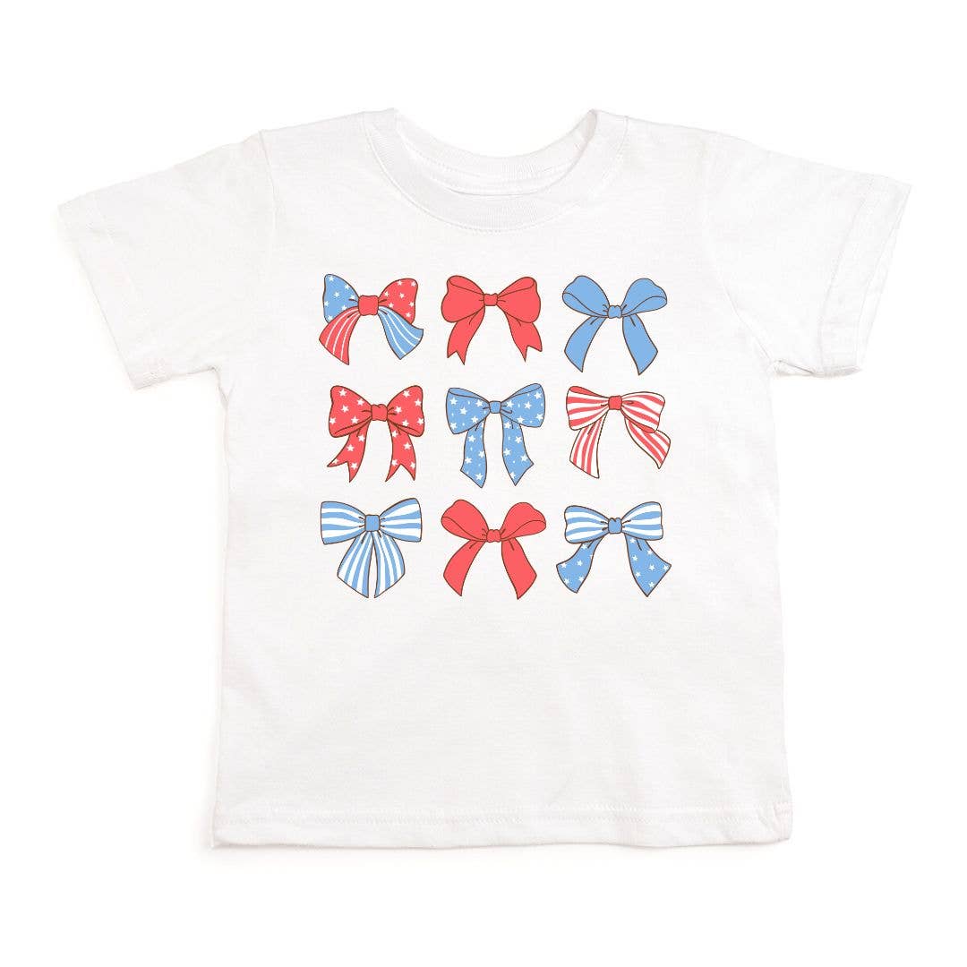 Patriotic Cutie Short Sleeve T-Shirt - White - Kids Clothes