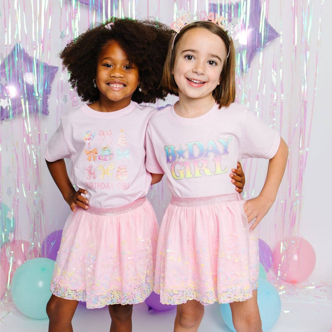 Birthday Girl Cutie Short Sleeve T-Shirt - Ballet - Kids