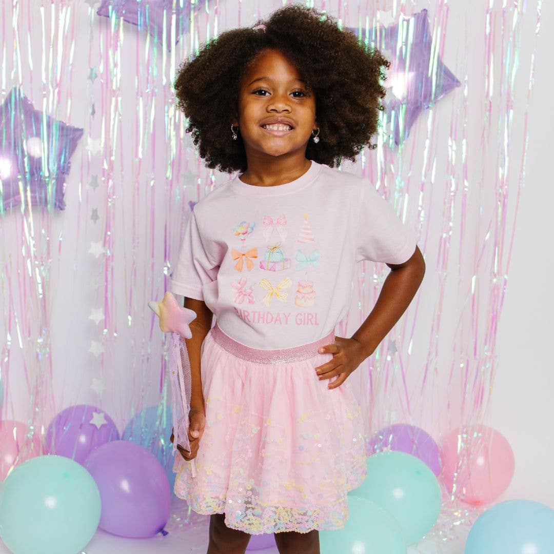 Birthday Girl Cutie Short Sleeve T-Shirt - Ballet - Kids