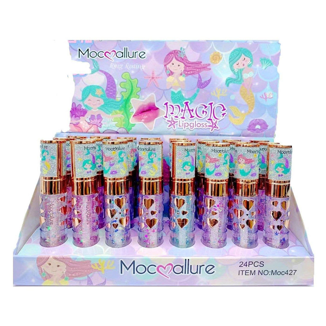 24 PC Little Mermaid Magic 24hr Lasting Lip Gloss