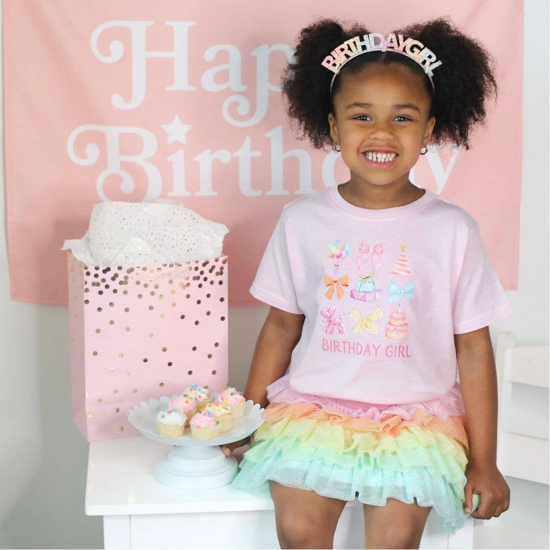 Birthday Girl Cutie Short Sleeve T-Shirt - Ballet - Kids