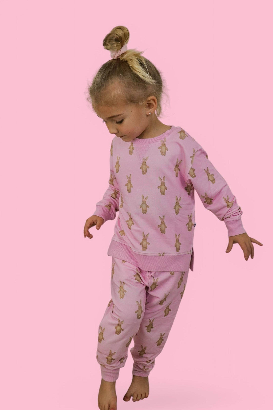 BLUSHIN' BUNNIES DREAM JOGGER: 12-18M