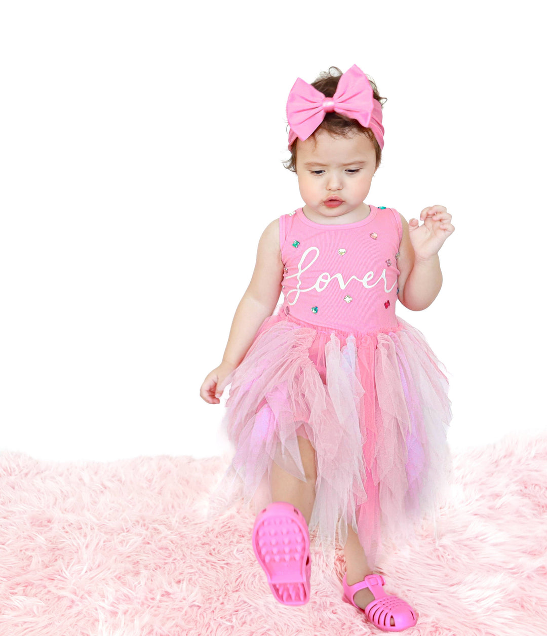 Lover Bejeweled Tulle DressÂ : 4t