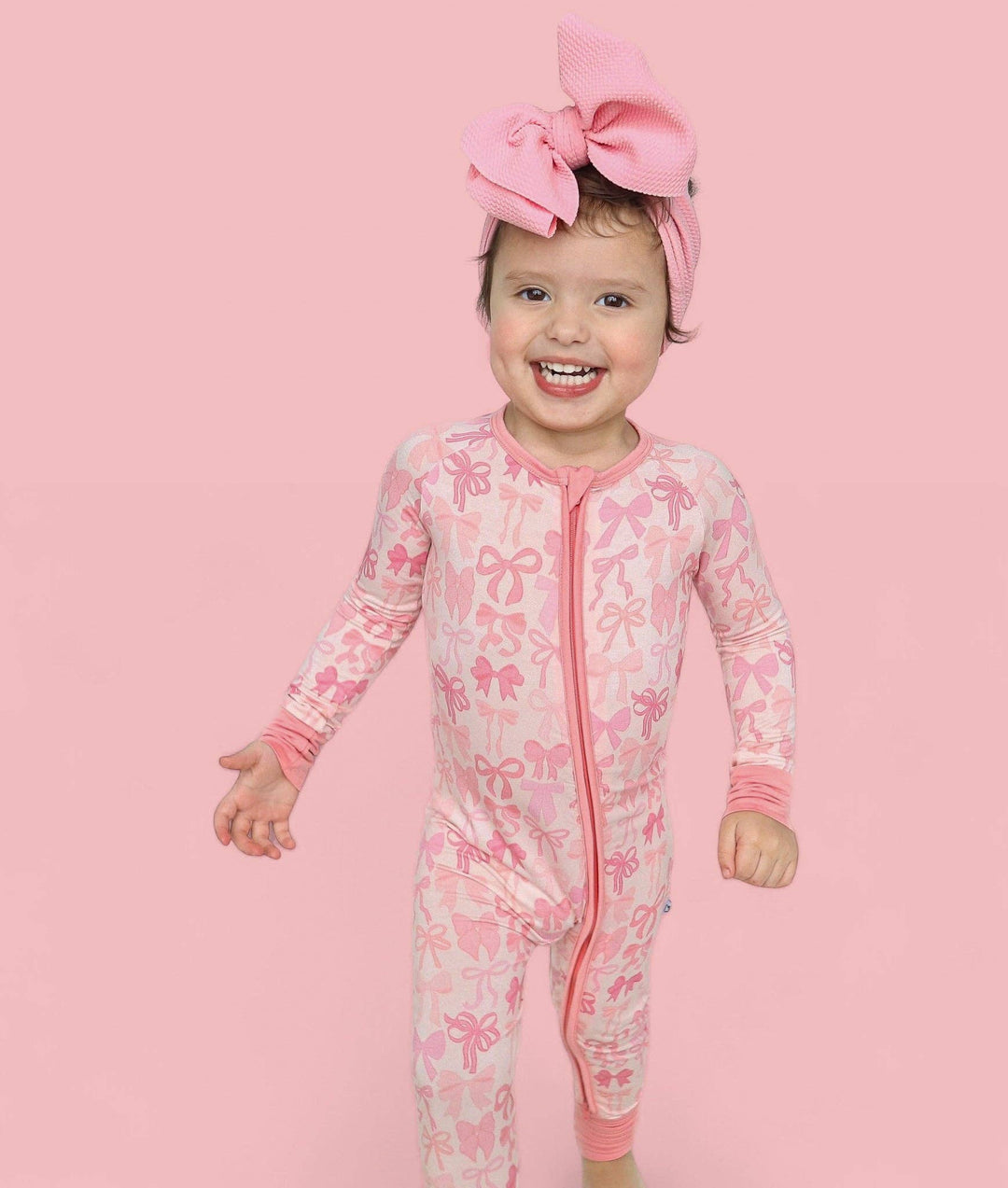 PRE-ORDER BLISSFUL BOWS DREAM ROMPER: 6-12M