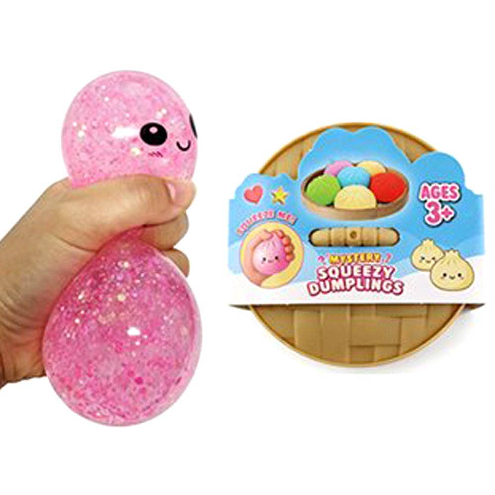 12PCS - Steamed Bao Bun Dumpling Squeeze Squishy Stress Relief Toy