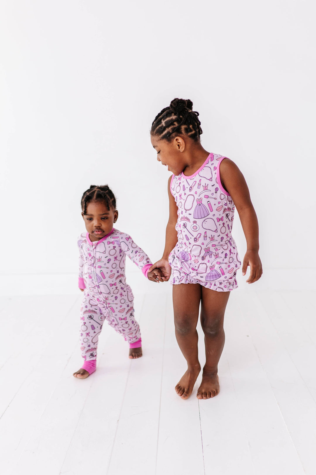 Sleeping Cutie Convertible Footies with Ruffle