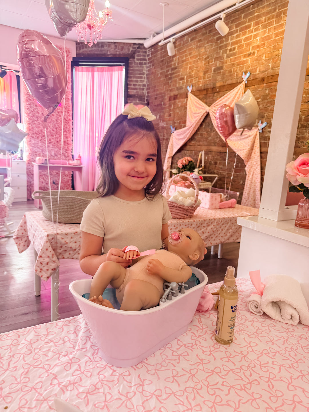 Sweet Little Baby Doll Adoption Party Deposit