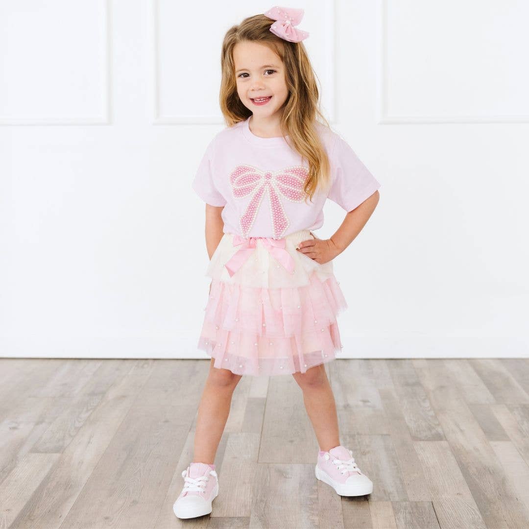 Pretty Pearl Petal Tutu - Kids Boutique Clothing