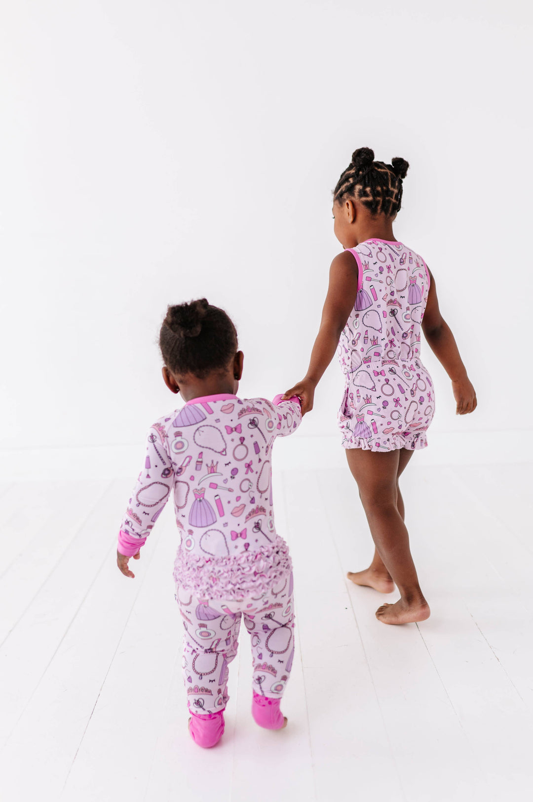 Sleeping Cutie Convertible Footies with Ruffle