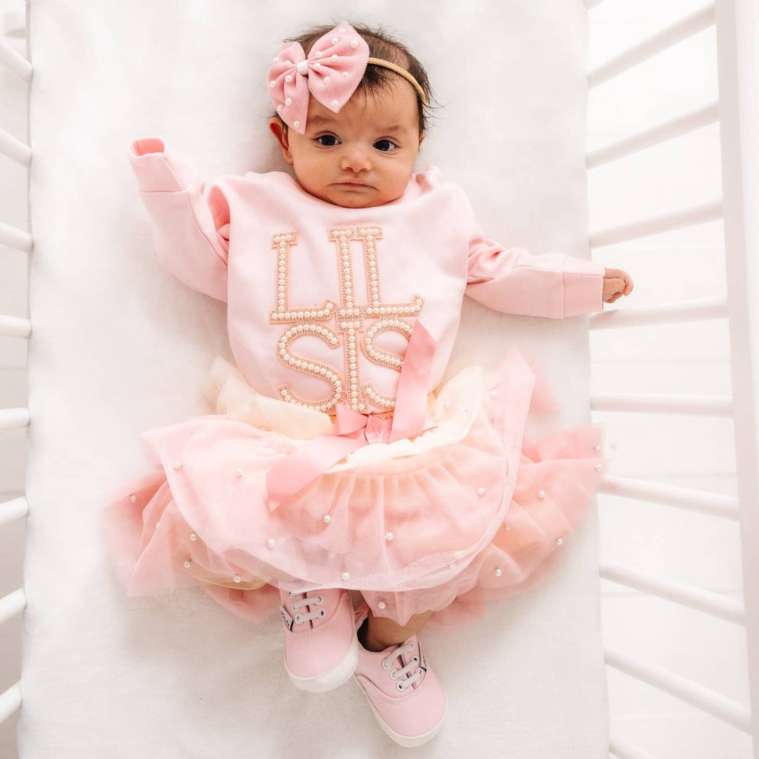 Pretty Pearl Petal Tutu - Kids Boutique Clothing