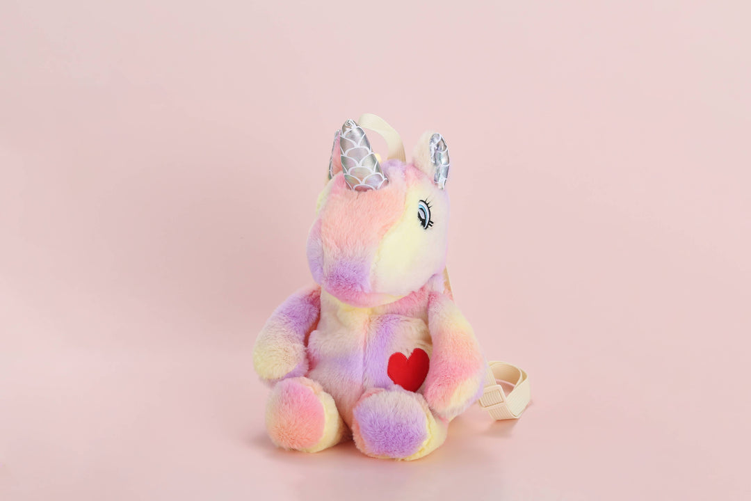 SALE! Plushie Heart Unicorn Backpack - Pink 🦄