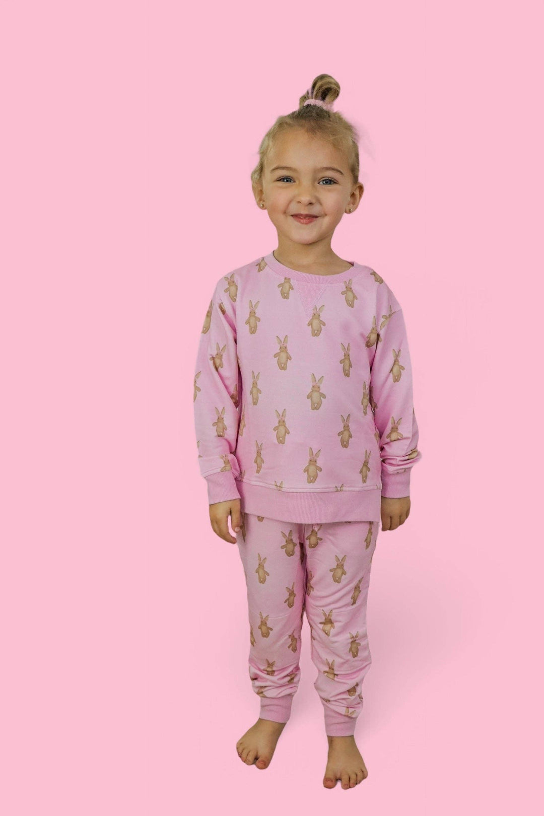 BLUSHIN' BUNNIES DREAM PULLOVER: 5/6T