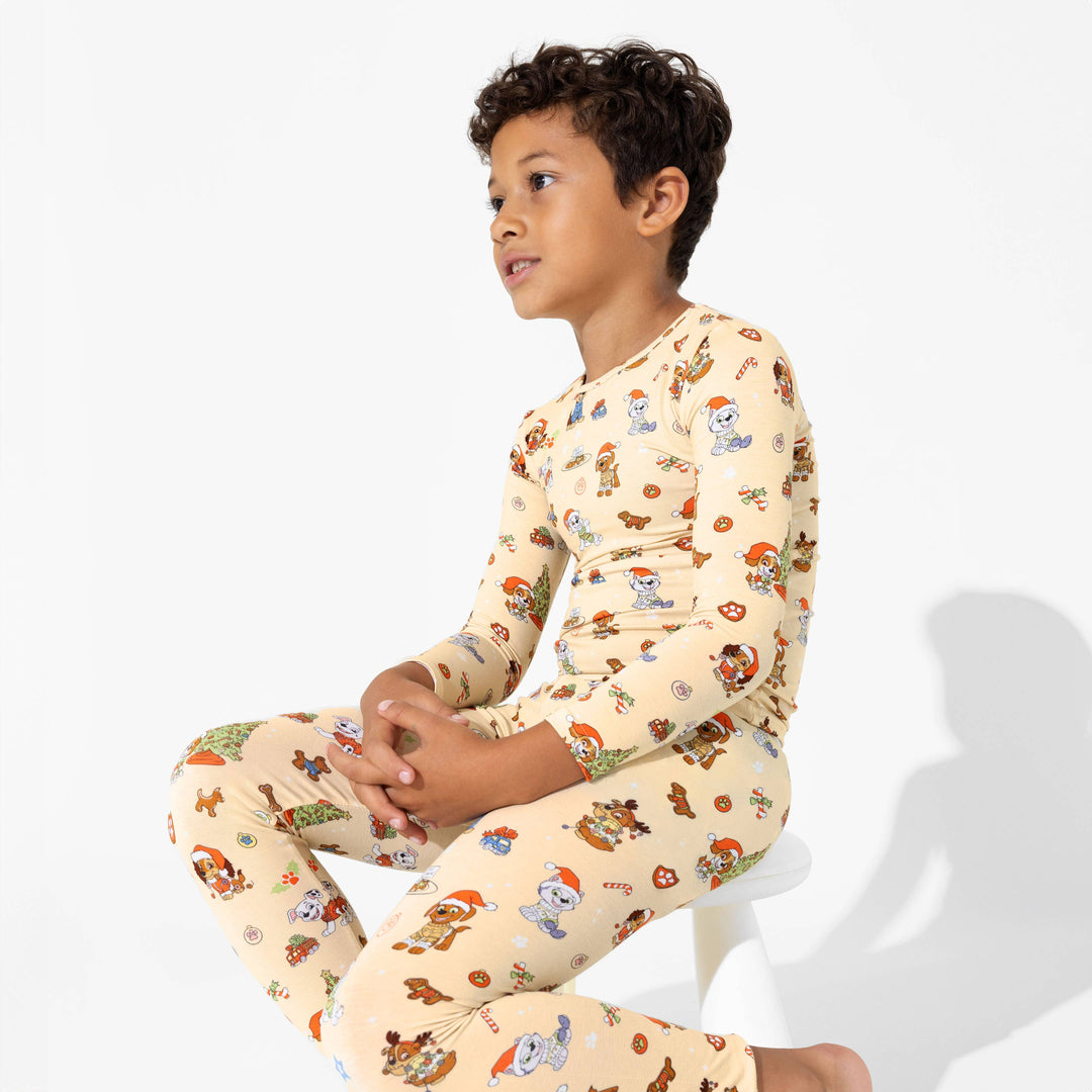 PAW Patrol: Jingle Paws Kids Bamboo Pajamas: 6Y