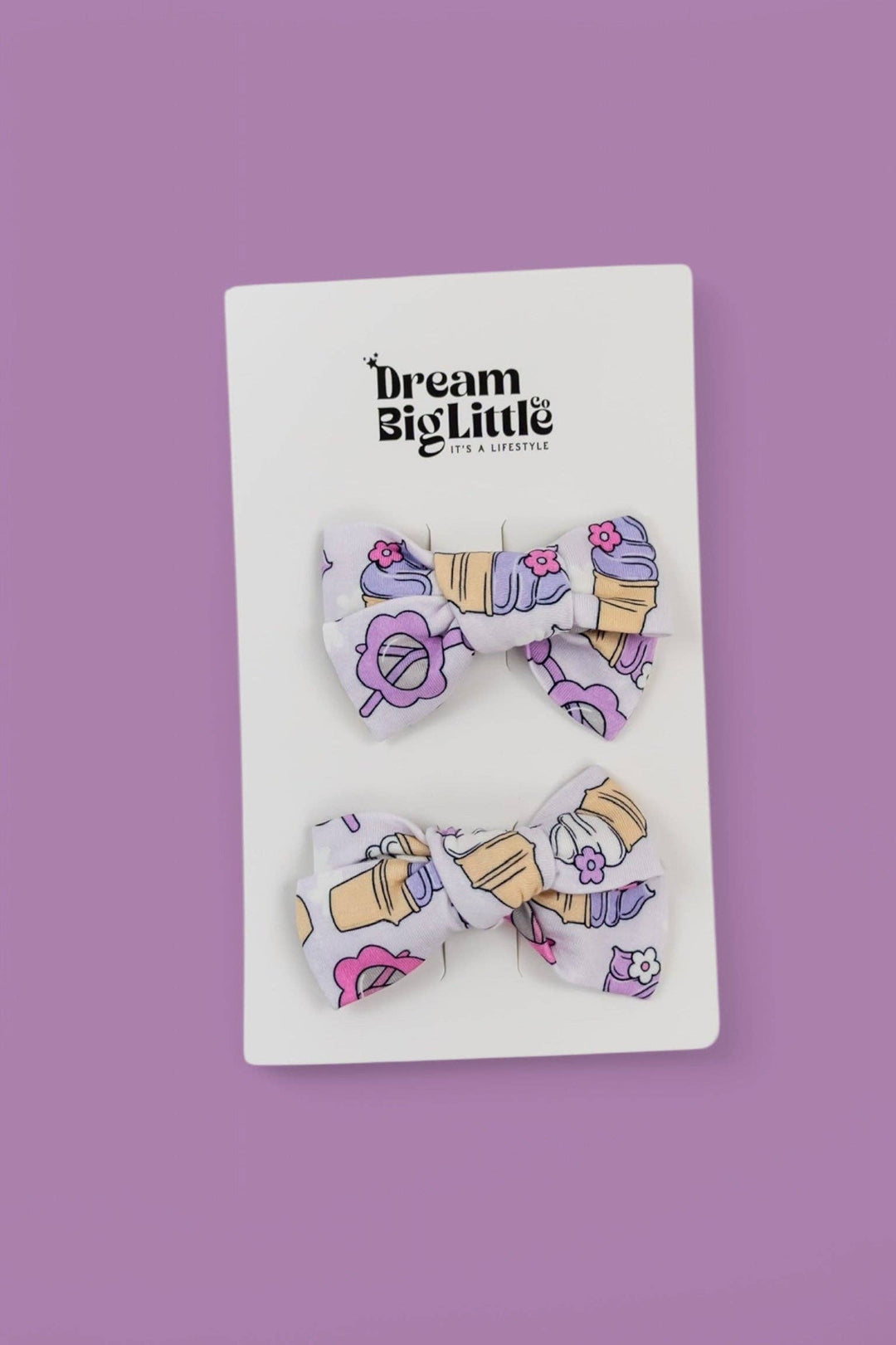 SWEET SUMMER DREAM BOW HAIR CLIPS: OS