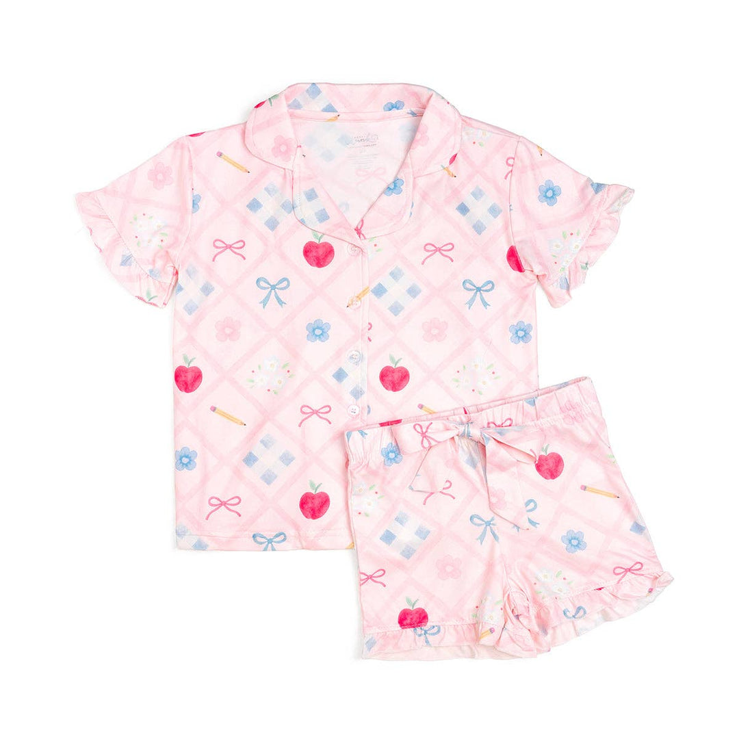 Back To School Trellis Lounge Set - Kids Boutique Clothing