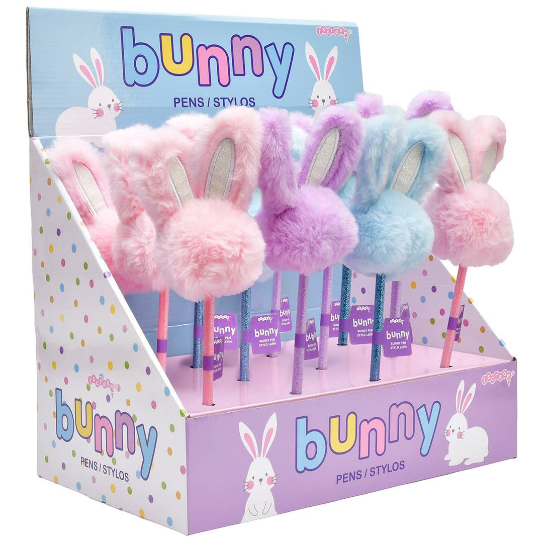 Bunny Pens PDQ - 12 pens
