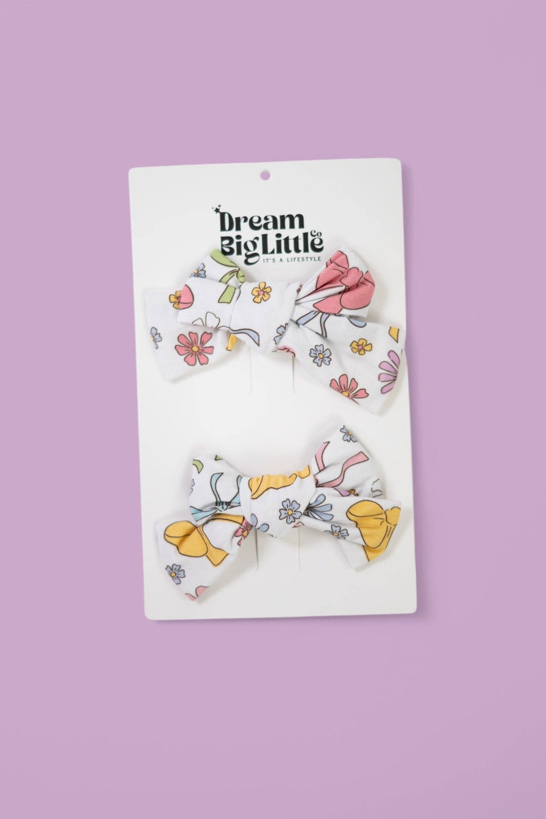 BOW GARDEN DREAM BOW HAIR CLIPS: OS