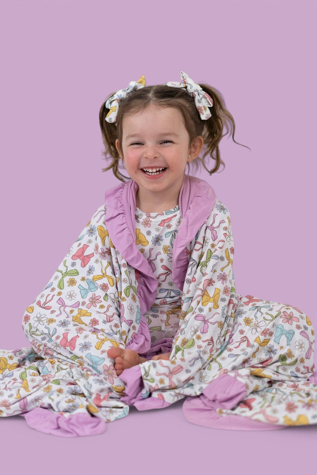 BOW GARDEN DREAM BOW HAIR CLIPS: OS