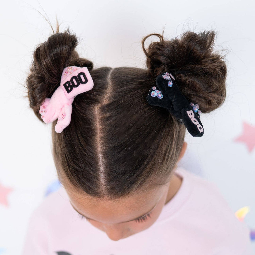 Boo Bows Halloween Clip Set - Hair Bows - Kids Accessories
