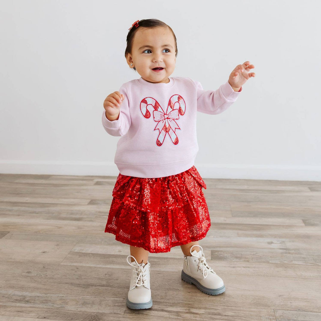 Ruby Sequin Tutu Skirt - Kids Clothing - Holiday