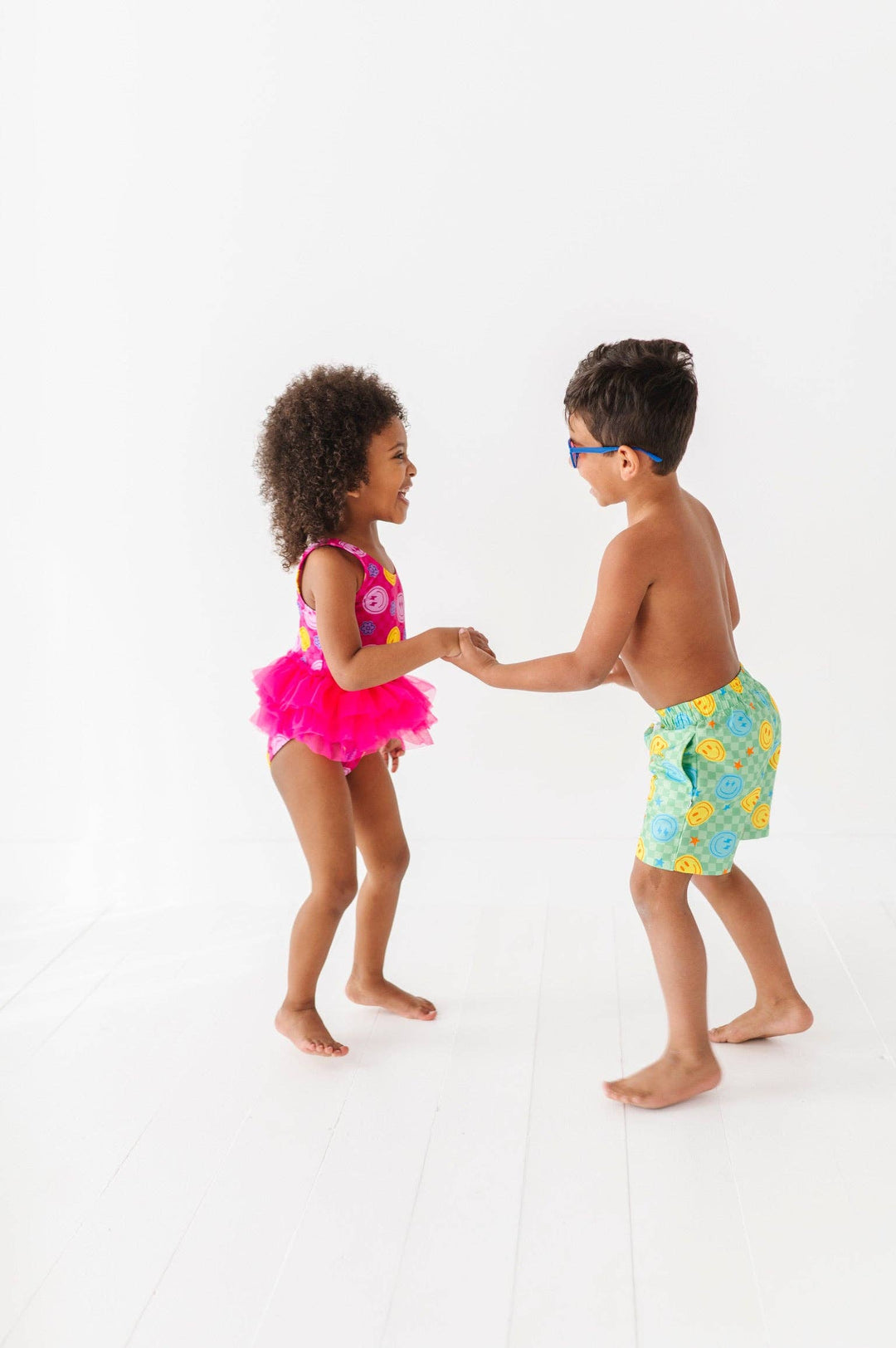 Electric Smiles Swimsuit With Tutu