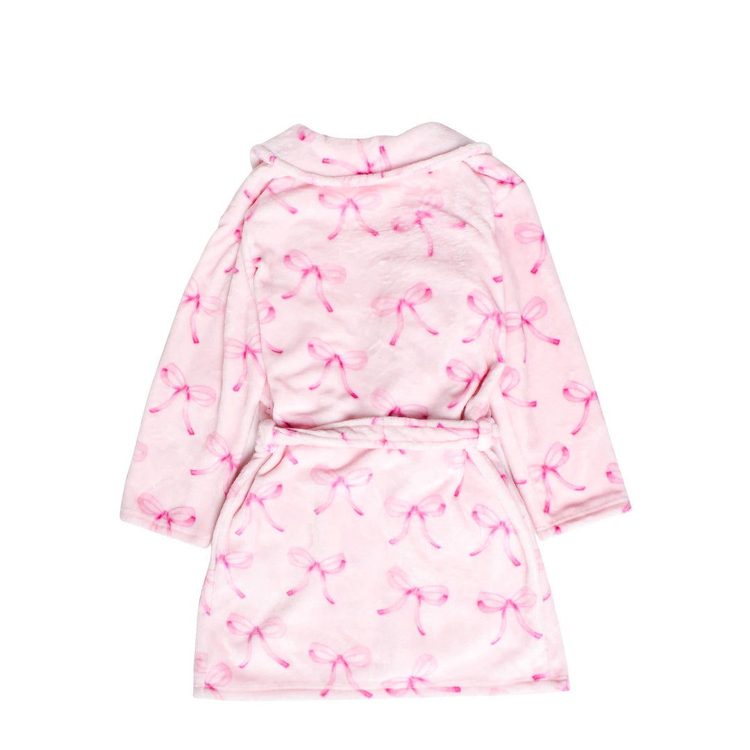 Fleece Printed Bath Robe