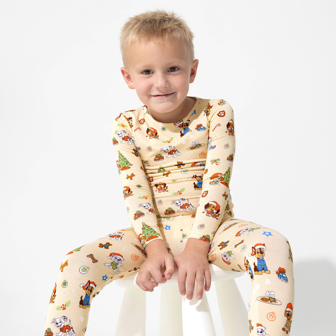 PAW Patrol: Jingle Paws Kids Bamboo Pajamas: 6Y