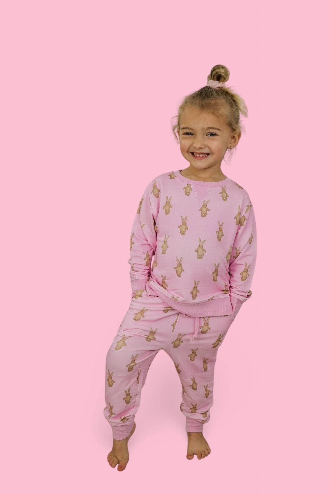 BLUSHIN' BUNNIES DREAM JOGGER: 12-18M