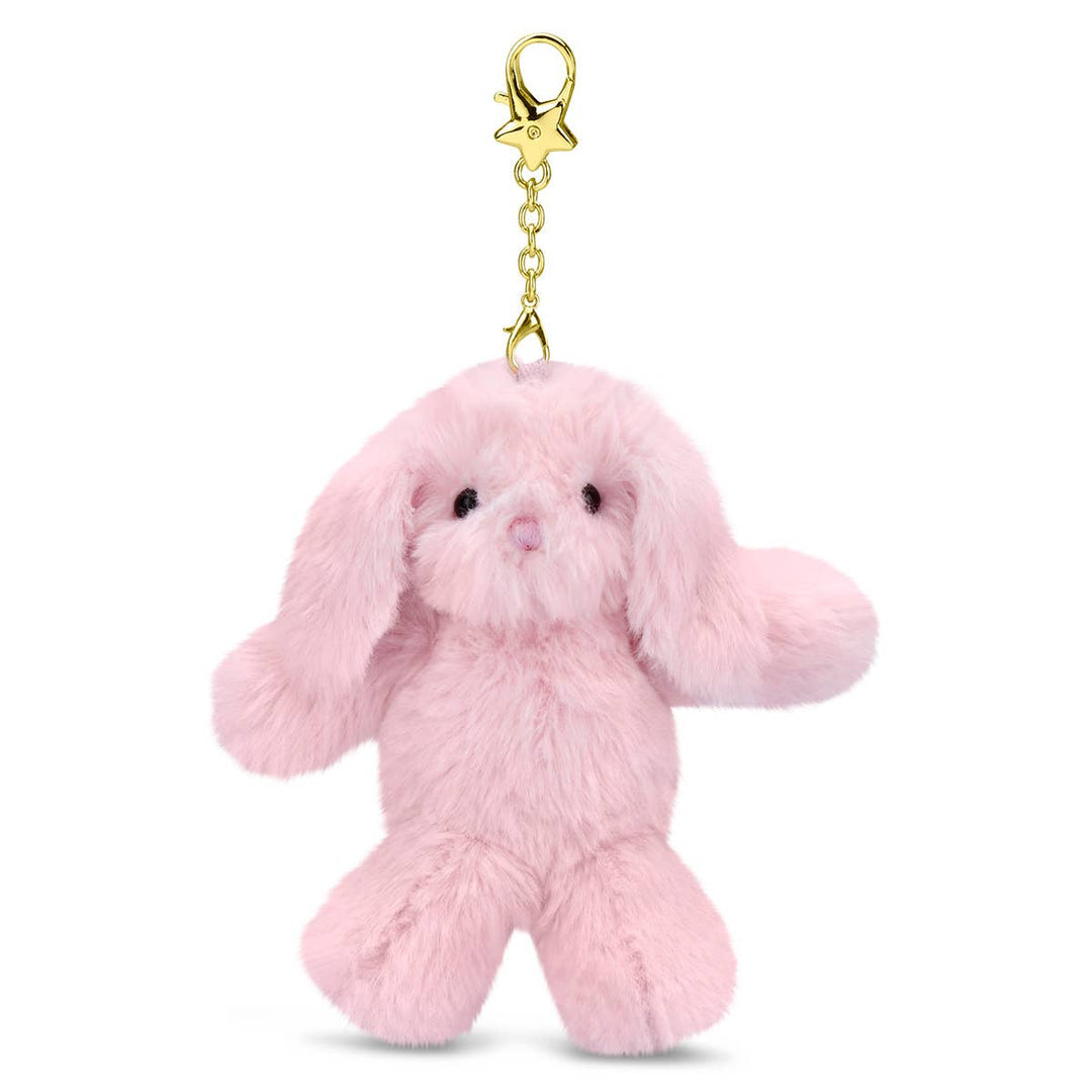 Pink Bunny Charm Clip Bag Buddy