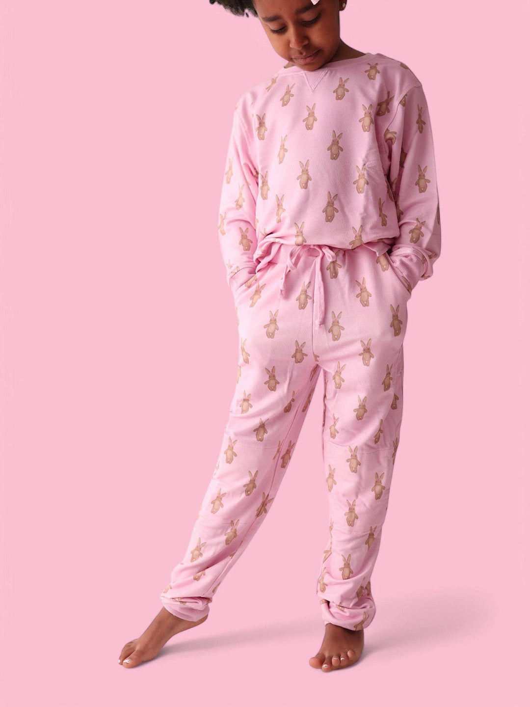 BLUSHIN' BUNNIES DREAM JOGGER: 12-18M