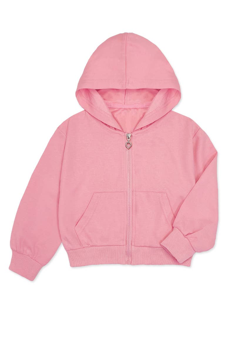 TFJ-3005T Toddler's Knit Terry Zip-Up Hoodie