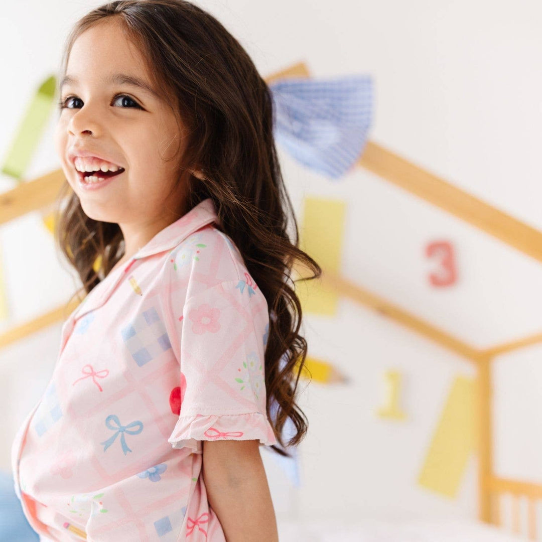 Back To School Trellis Lounge Set - Kids Boutique Clothing