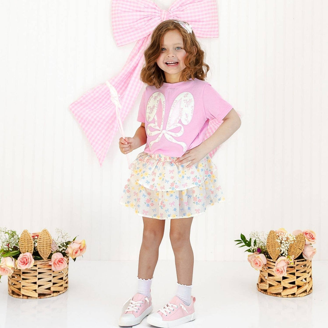 Sweet Floral Easter Bunny Wand - Kids Toy Wand