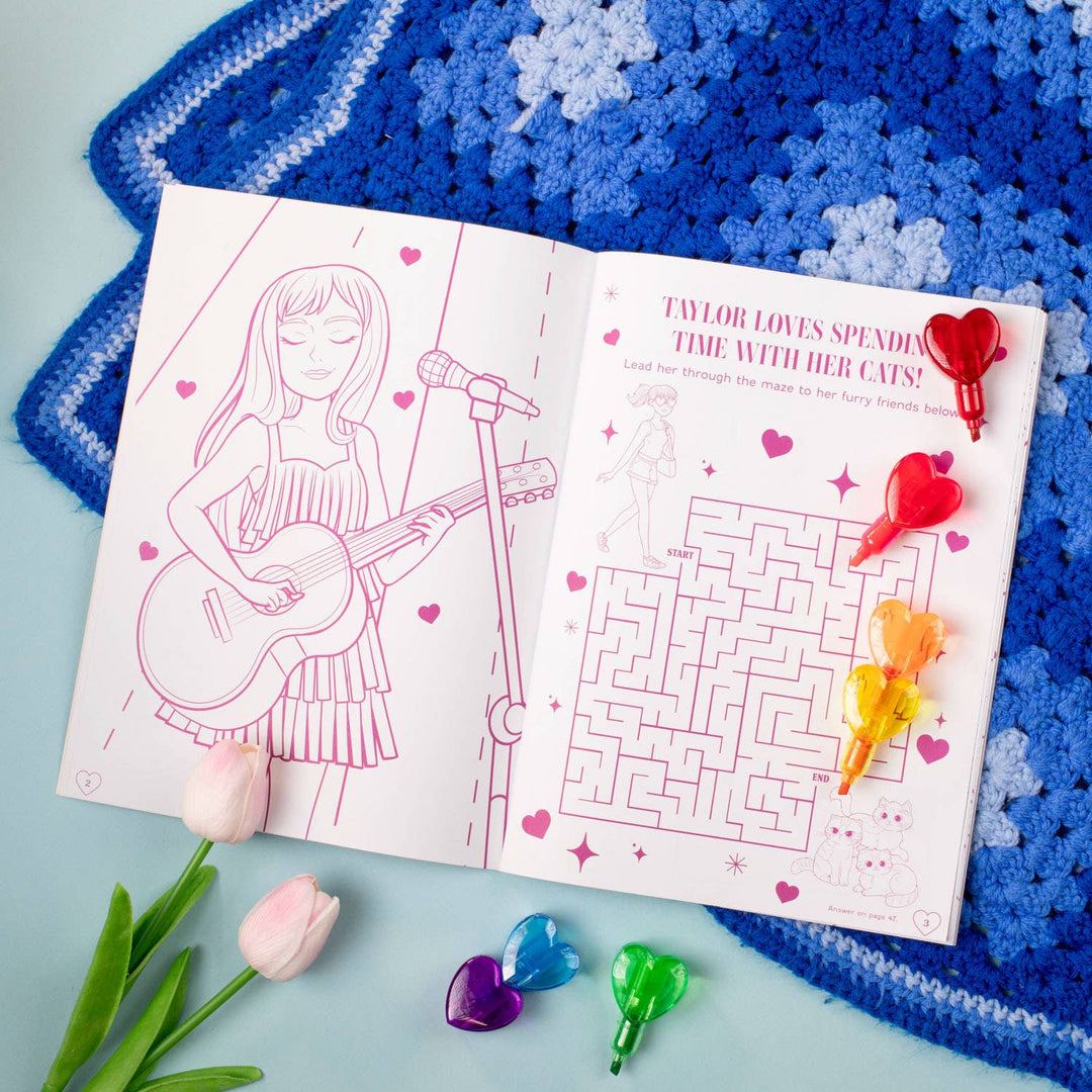 Taylor's World: Coloring & Activity Book by Delaney Foerster: Paperback; 48 pages / English