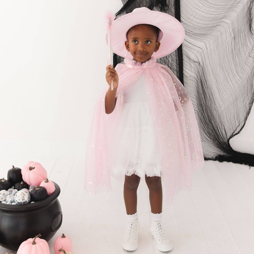 Pink Witch Dress Up Kit  - Dress Up - Kids Gift - Costume