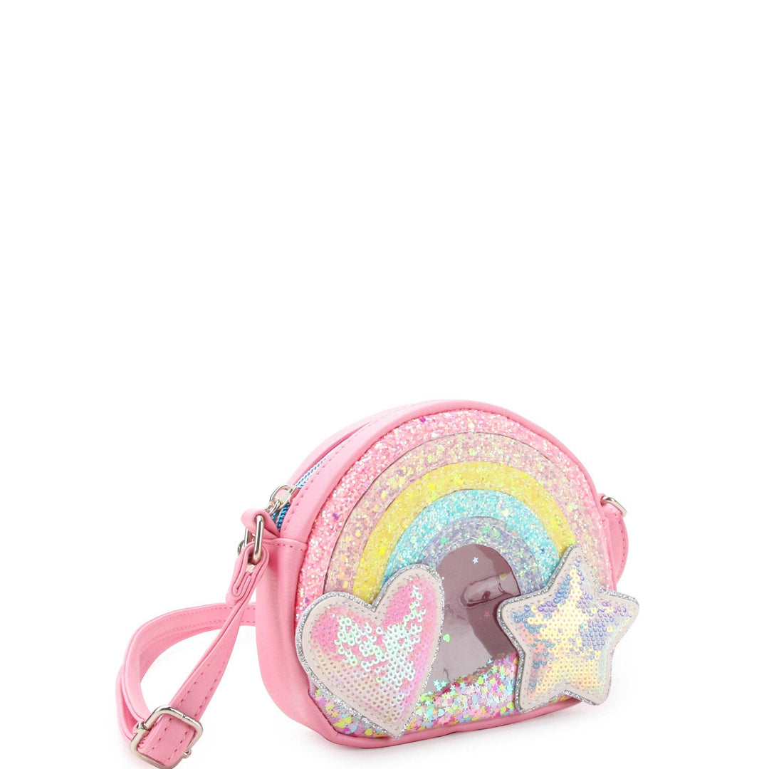 Rainbow Confetti Crossbody Bag