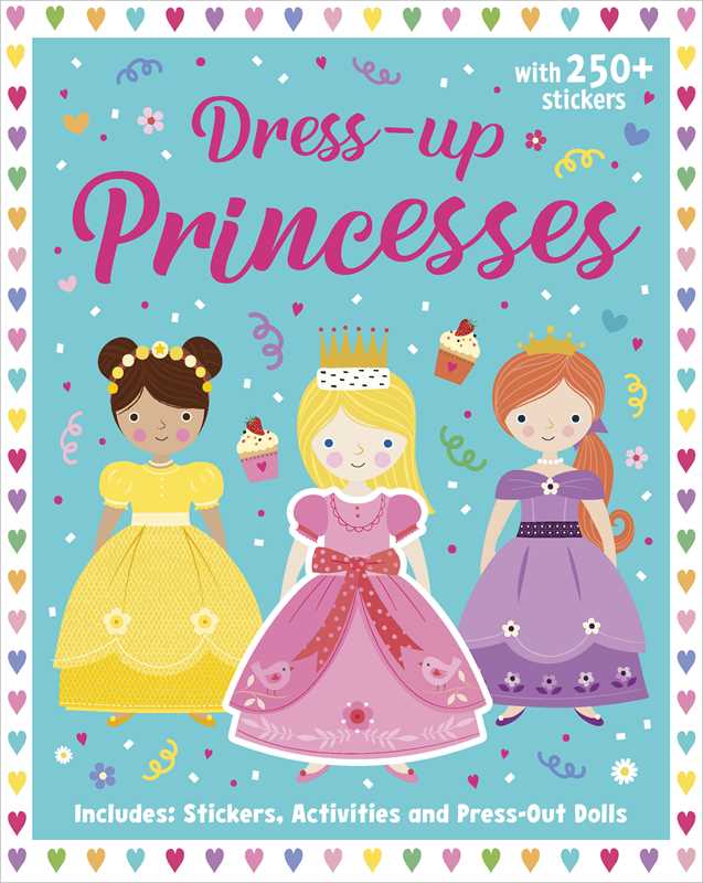 Princesses: Dress-Up Sticker Book by: Paperback; 24 pages / English