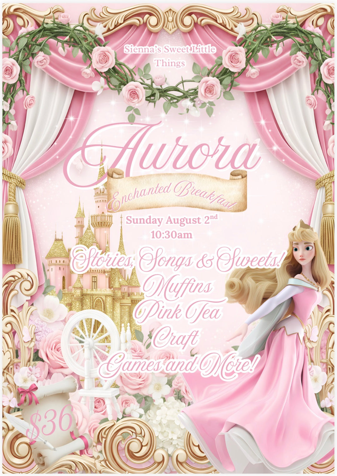 8/1 Breakfast with Aurora 10:30am-11:30am