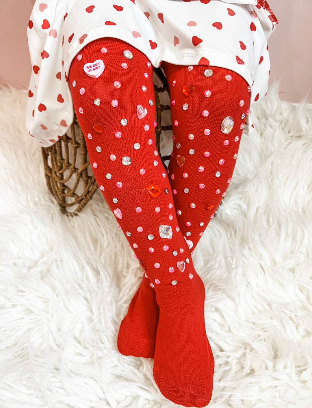 Red Candy Heart Tight