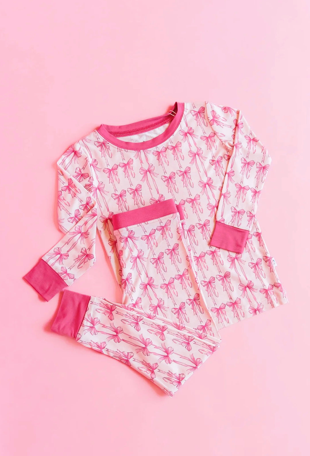 Bow Cute Bamboo PJ Set