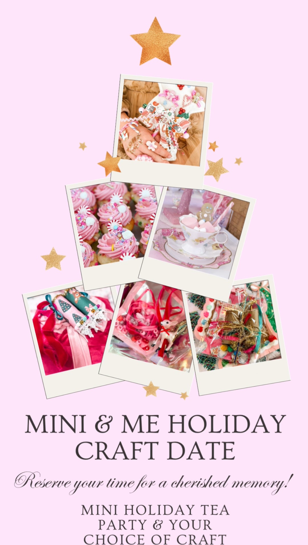 Weekend Mini & Me Holiday Craft  Dates