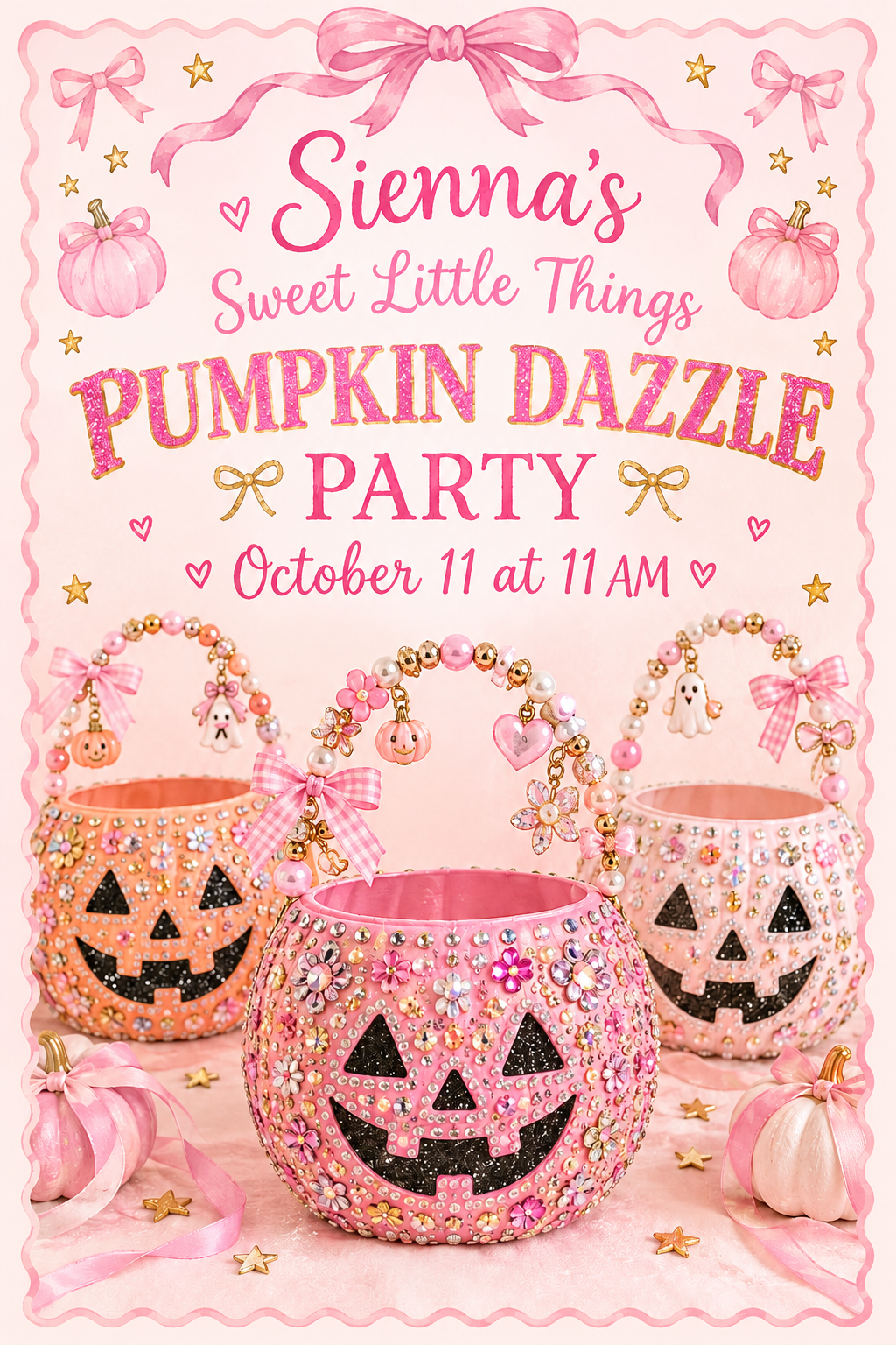 10/11 11am Pumpkin Dazzle Party